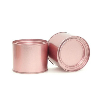 Plekist teekarbist küünla valmistamise aroomiteraapia konteiner käevõru ehete pakend säilituspurk