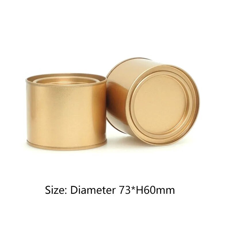 Plekist teekarbist küünla valmistamise aroomiteraapia konteiner käevõru ehete pakend säilituspurk