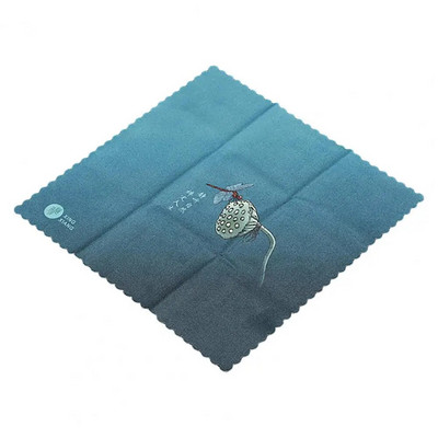 Ilusad teerätikutarvikud Lauapuhastuslapp Peenõmblus Peen töötlus Ilus trükimustriga teerätik