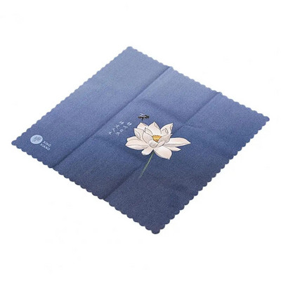 Ilusad teerätikutarvikud Lauapuhastuslapp Peenõmblus Peen töötlus Ilus trükimustriga teerätik