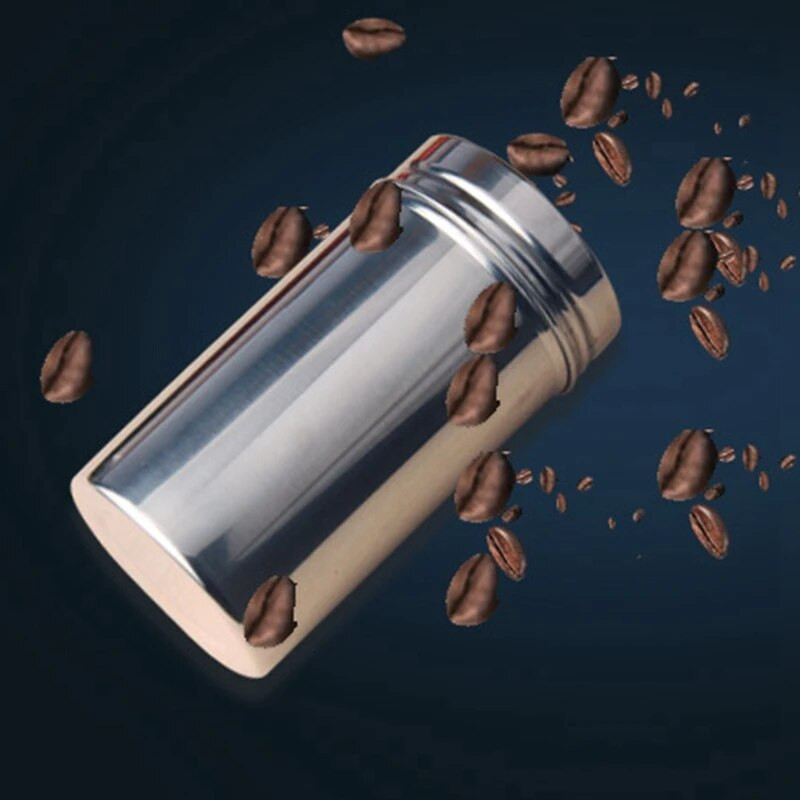 Kaasaskantav 304 roostevabast terasest suletud hoiupurk Kaasaskantav tee-kohviubade konteiner reisimiseks, õues ja telkimiseks