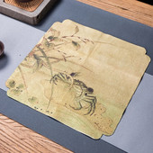 Hiina stiilis ruudukujuline nõudepesulapp Lootose lauamatt Salvrätikud Teetseremoonia Linnud serveerivad rätikut Aksessuaarid Kilpkonna salvrätik taldriku jaoks