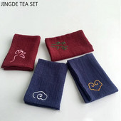 1tk Hiina puuvillane ja linane teerätik imav kalts Lauapuhastuslapp Teelapp Kodunõude puhastuslapp салфетки на стол