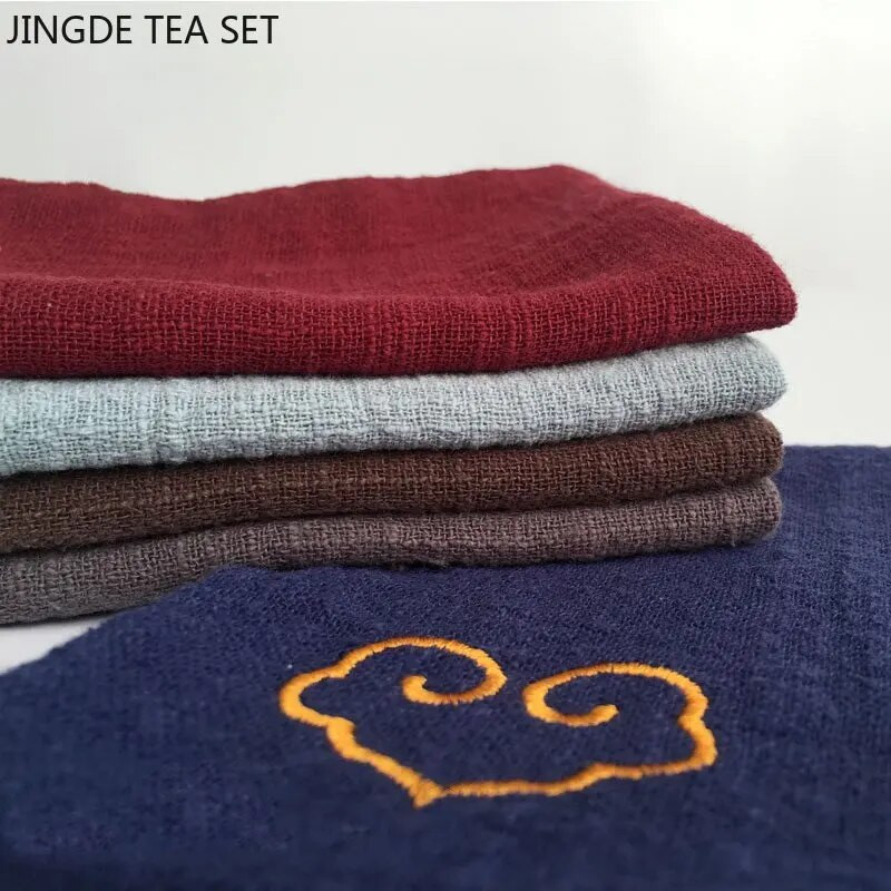 1tk Hiina puuvillane ja linane teerätik imav kalts Lauapuhastuslapp Teelapp Kodunõude puhastuslapp салфетки на стол