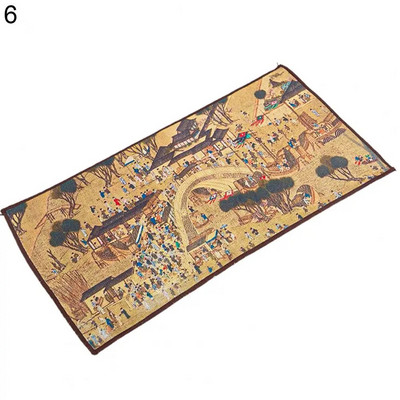 Dinner Doily Attractive Universalus kelių sluoksnių arbatos audinys Plaunamas arbatos audinys Gražus, neplyštantis stalo rankšluostis namams