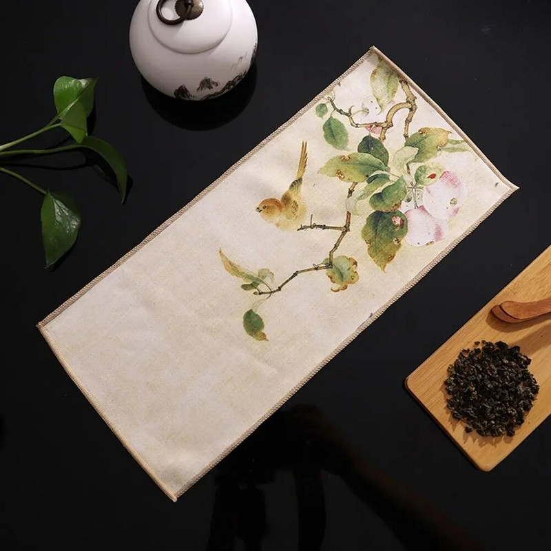 Professionaalne teepuhastus Super imav värvitud kaltsukast matt Aksessuaarid Lauamatid Teesalvrätik Teerätik käterätik