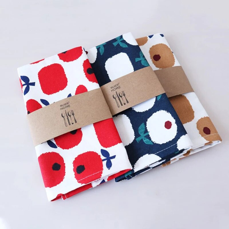 30*40cm，Põhjamaade stiil, kodu, puuvill, kangas, trükkimine, salvrätik, köögirätik, köögirätik