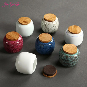 JIA GUI LUO-Ceramic Tea Caddies, Tea Organizer, Δοχείο αποθήκευσης καφέ, Βάζο τσαγιού, D005