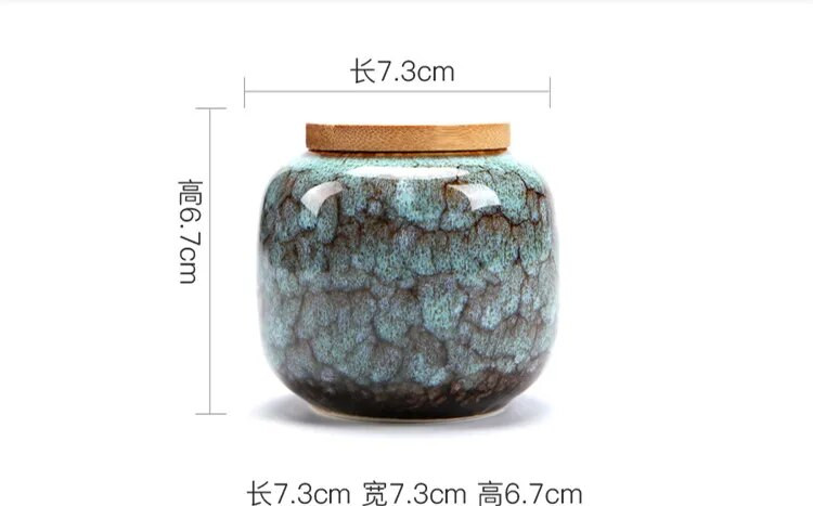 JIA GUI LUO keraamilised teepakid, teekorgija, kohvi säilitusnõu, teepurk, D005