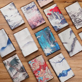 Paks hirvenahast fliisist teelapp, värvitud imav teerätik, Kung Fu teekomplekt, loominguline majapidamislaudlina, 16*29 cm