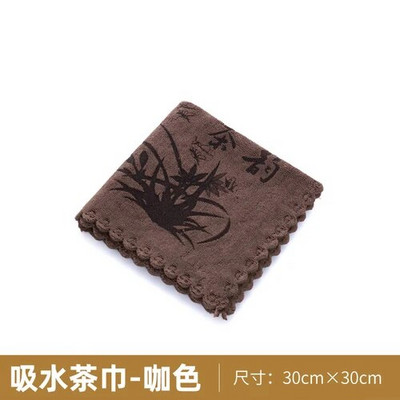 Kungfu teerätik, tipptasemel teesalvrätikud, veeimavus, paks tee laudlina, Zen Intentioni riie, Hiina tee tarvikud