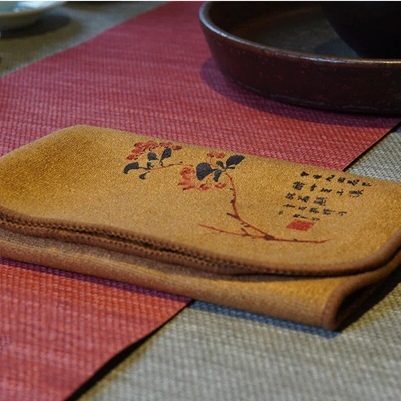 Värvitud teerätik, imav kalts, paksendatud lauapuhastuslapp, puuvillane majapidamisköögi puhastuslapp nõudepesurätikud