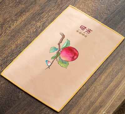 Hiina paksendatud teerätik Kvaliteetne plüüs imav vett kaltsuga teesalvrätikud riidest laud teekann alusaluse teekomplekti tarvikud