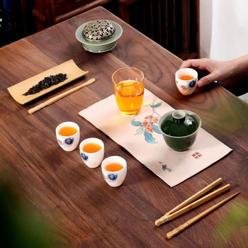 Creative Water Absorbing Tea Pinkin Homehold Kung Fu Teaπετσέτες Παχύ πολυλειτουργικό ύφασμα καθαρισμού εκτύπωσης 1 ΤΕΜ LE778