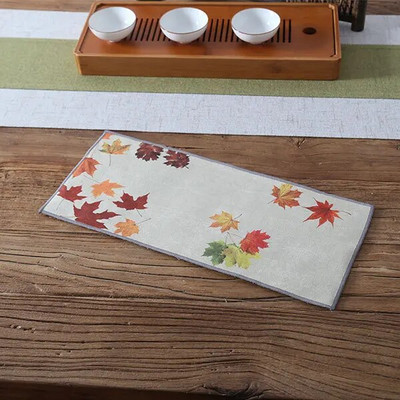 Aukštos kokybės kiniškas rankšluostis, sugeriantys stori pliušiniai arbatos stalo skudurai, kiniški kung fu arbatos kilimėliai, puodų rankšluosčiai