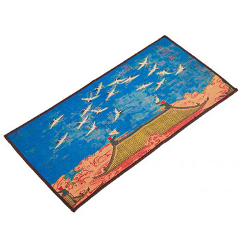 Постелка за маса Преносима кърпа за многократна употреба Удобна красива, устойчива на разкъсване кърпа за маса