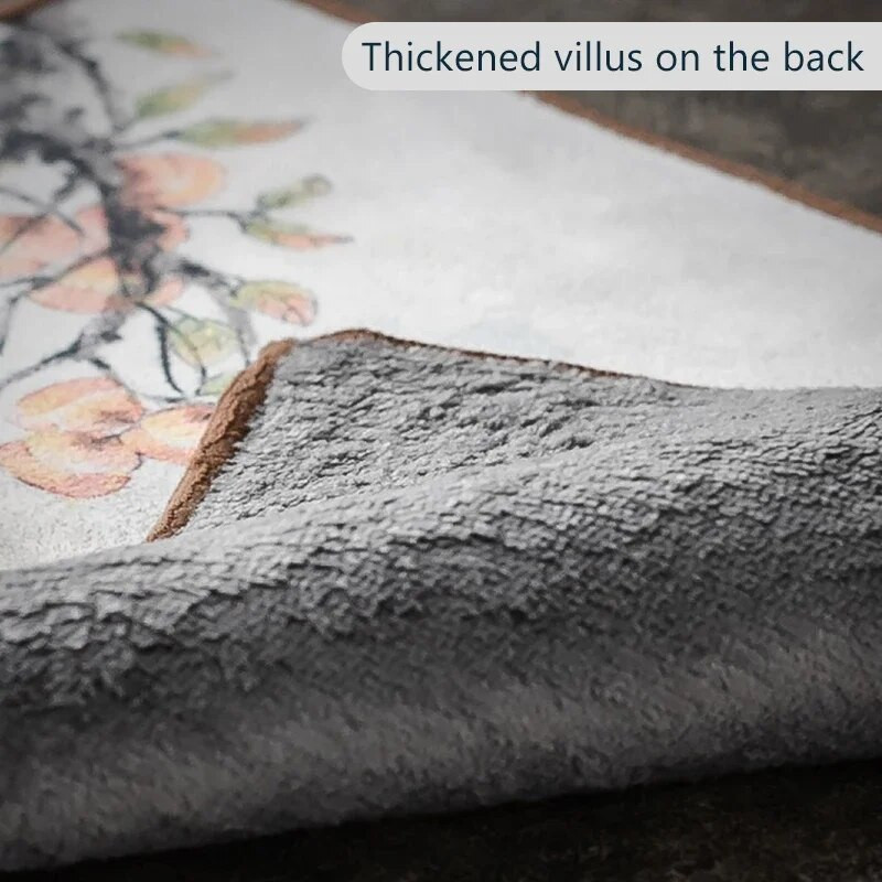 Fu Stolni ručnik Salveta Vintage podmetač Kung Kućanska posteljina Zen dodaci Pamučna krpa za čaj Dekoracija s printom Upijajući