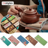 36x17cm värvitud paks teerätik Super imav teerätik teekomplekt Aksessuaarid tõstepott käterätik teelaud Professionaalne kaltsukujundus