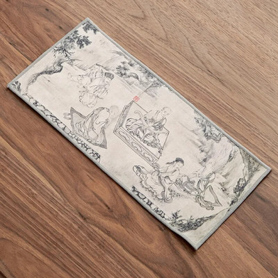 36x17cm värvitud paks teerätik Super imav teerätik teekomplekt Aksessuaarid tõstepott käterätik teelaud Professionaalne kaltsukujundus