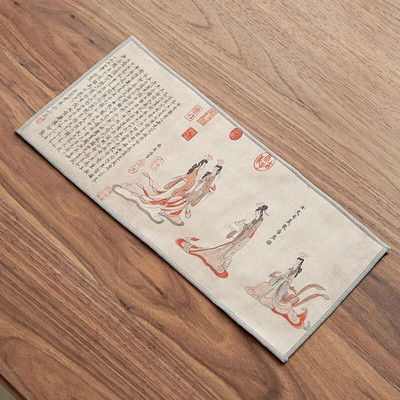 36x17cm värvitud paks teerätik Super imav teerätik teekomplekt Aksessuaarid tõstepott käterätik teelaud Professionaalne kaltsukujundus