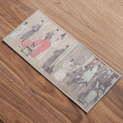 36x17cm värvitud paks teerätik Super imav teerätik teekomplekt Aksessuaarid tõstepott käterätik teelaud Professionaalne kaltsukujundus