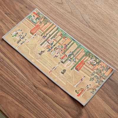 36x17cm värvitud paks teerätik Super imav teerätik teekomplekt Aksessuaarid tõstepott käterätik teelaud Professionaalne kaltsukujundus