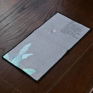 Čajni ručnik od brušene kože Zen stolić za čaj Čajna krpa Visokokvalitetni upijajući Yixing glineni čajnici Podloga za čaj Kung Fu Čaj Salveta za čaj