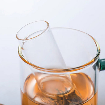 Инфузер за чай Филтър за чай Сито Стъклена тръба Creative Tea Mate Tea Maker Brewing For Spice Herb Цедка за чай Teaware Tool Аксесоари
