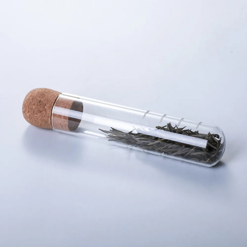 Arbatos infuzinis arbatos filtro sietelis Stiklinis vamzdelis Creative Tea Mate arbatos virimo aparatas Prieskonių arbatos arbatos sietelis Arbatos įrankių priedai