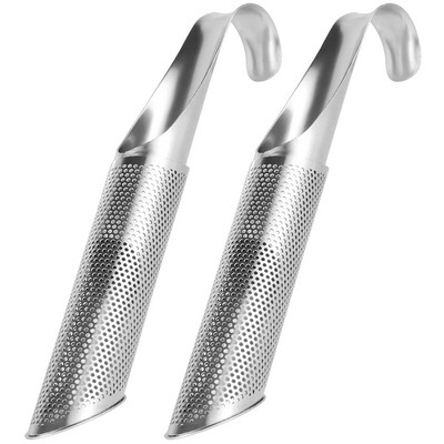 Roostevabast terasest teetõmmis Pika käepidemega toru disainiga metallist teesõel lahtise tee jaoks, kohv, vürtsifilter Tee järsema tarvikud