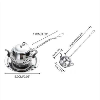 Nerūdijančio plieno arbatos užpiltuvas Arbatos lapų difuzorius Prieskoniai Prieskoniai Rutulinis sietelis arbatinukas Smulkaus tinklelio kavos filtras Virtuvės priedai