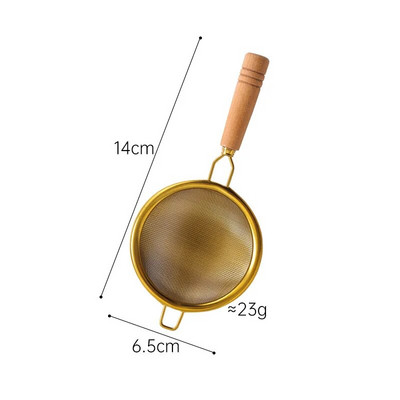 Puidust käepidemega korduvkasutatav teesõel roostevabast terasest peenest lekkevõrgust sõel Teelehe infusioon kohvifiltrid Teekannu tarvikud