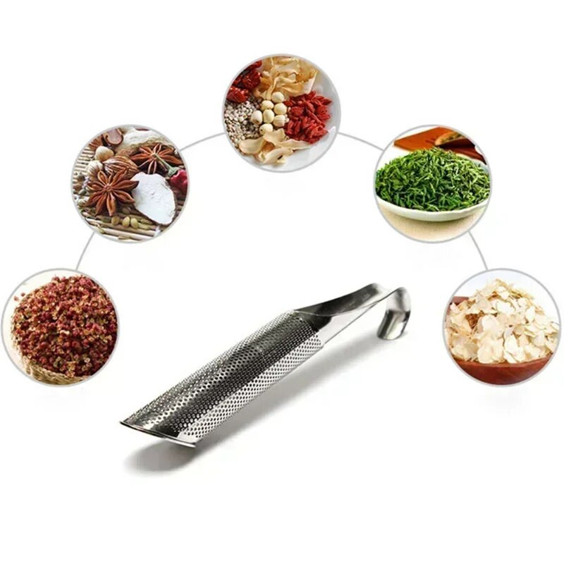 Arbatos filtro vamzdžio forma Laisvų lapų difuzorius Arbatos sietelis Plieninis arbatos infuzinis arbatos puodelis Priedai Virtuvės reikmenys Virtuvės priedai