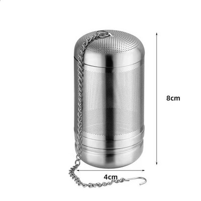 Roostevabast terasest tee infusioon teelehed hajuti maitseaine maitseaine kuulsõel Teekann peenvõrgust kohvifilter Köögitarvikud