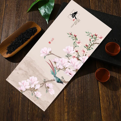 Oslikana u kineskom stilu, debela dvostrana kuhinjska krpa Kreativni vrhunski pribor za pribor za čaj Podmetači za stol Profesionalna čajna salvetaLC623