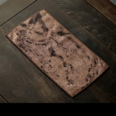 2023. aasta uus Hiina iidne maalimine teealus Loominguline laudlina teetee tarvikud vett imavad teekangast teetööriistad LE781