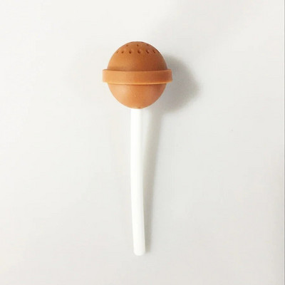 Creative Lollipop Shape Silicon Sweet Tea Infuser Candy Lollipop Lahtised Lehed Kruus Kurn Tass järsem tee ja kohvi jooginõude jaoks