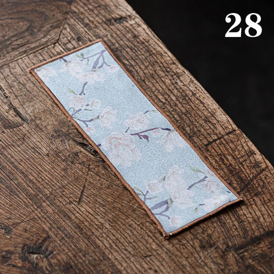 Uus klassikaline hiina maalitud teekomplekt käterätik Salvrätik Alusalus Lauanõud Lauakanga kaunistus Puuvillane sametne imav matt