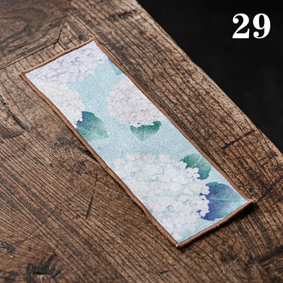 Uus klassikaline hiina maalitud teekomplekt käterätik Salvrätik Alusalus Lauanõud Lauakanga kaunistus Puuvillane sametne imav matt