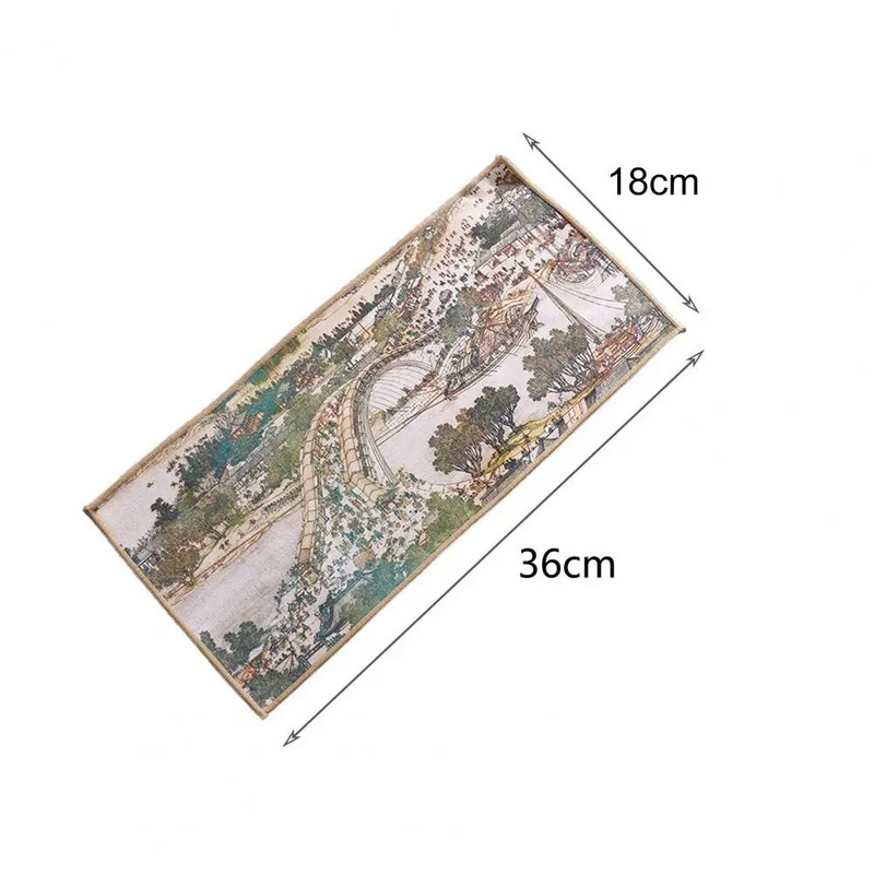 Išskirtinė nenublunkanti kalnų paukščių arbatos kavos puodelių valymo šluostė, skirta meno galerijoms