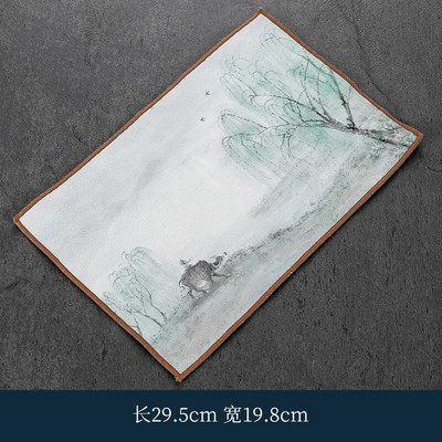 Obojana pamučna kuhinjska krpa, upijajuća krpa, zadebljana krpa za čišćenje stola, krpa za čišćenje kućanske kuhinje