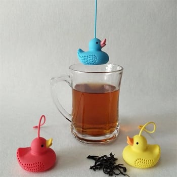 Φίλτρο φίλτρου τσαγιού σιλικόνης Little Yellow Duck Silicone Infuser