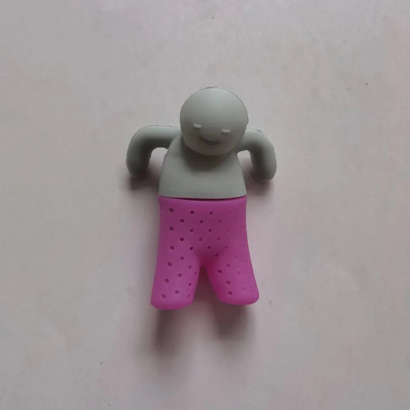 3vnt Silikoninis arbatos sietelis Įdomus gyvenimo partneris Mielas arbatinukas arbatos filtras Infuser Arbatinukas Arbatos priedai Virtuvės įrankiai