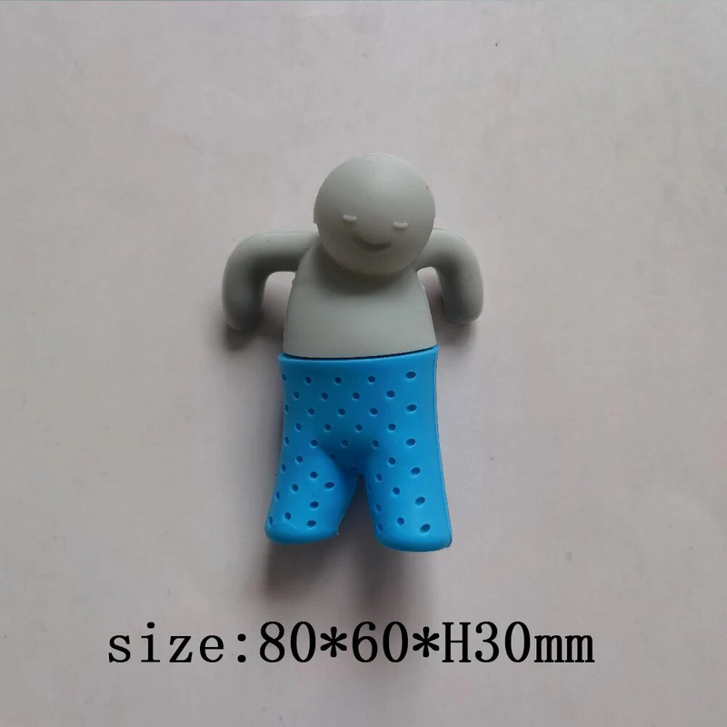 3vnt Silikoninis arbatos sietelis Įdomus gyvenimo partneris Mielas arbatinukas arbatos filtras Infuser Arbatinukas Arbatos priedai Virtuvės įrankiai