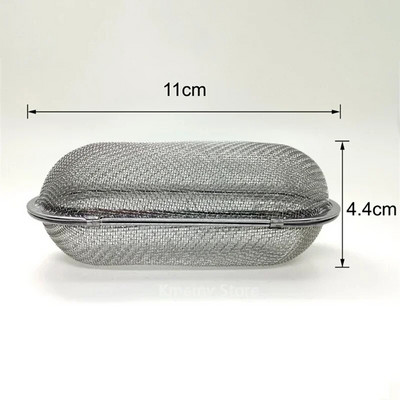 Ovaalse südame sfääri kujuga vürtside maitseaine teesõel koos ketiga roostevabast terasest võrgust palli tee kohvifilter korv infusioonitööriistad