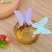 HILIFE silikoonist teekotid Teetööriistad Armsad liblikasfiltrid teetõmmis Teekotid Kurnad Köögividin