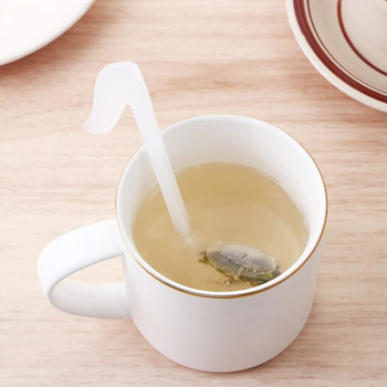 Цедки за чай с форма на музикална нота Симпатичен инфузер за чай Цедка за чаени листа Филтър Дифузор Пластмасова чаена лъжица Филтър Кухненски инструменти