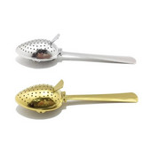 Φορητό Loose Leaf Tea Steeper Mesh Strainer Tea Infuser Φίλτρο κουτάλι ανοξείδωτο