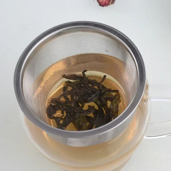 Инфузер за чай Тава за чайник Подправки Цедка за чай Филтър за кафе от неръждаема стомана Аксесоари за прибори за чай Кухненски инструменти Инфузери Чай Теч