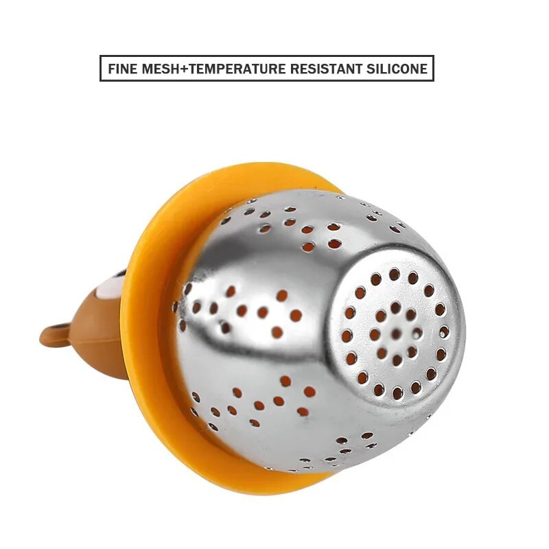 Animal Tea Infuser 304 roostevabast terasest teekuulsõelad karupart kass, jänes roosi kujuga peenvõrgust filter lahtiseks